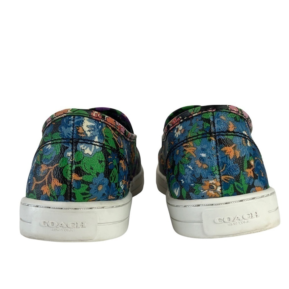 Coach Slip On Sneakers Parkside Tea Rose Black Sz 9.5 - Picture 7 of 11